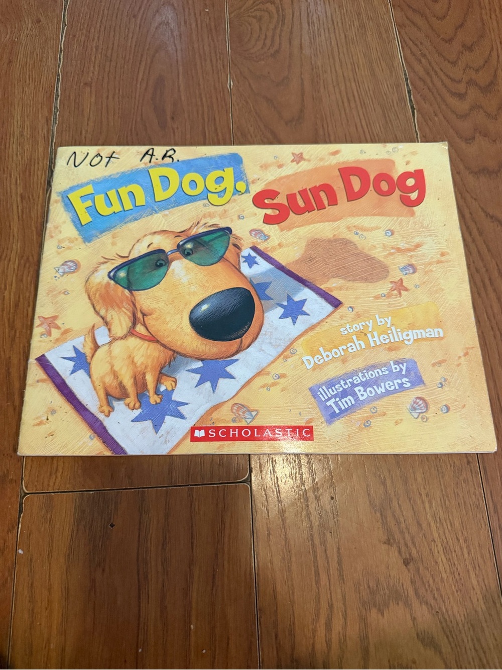 Scholastic Yellow Fun Dog Sun Dog Picture Book